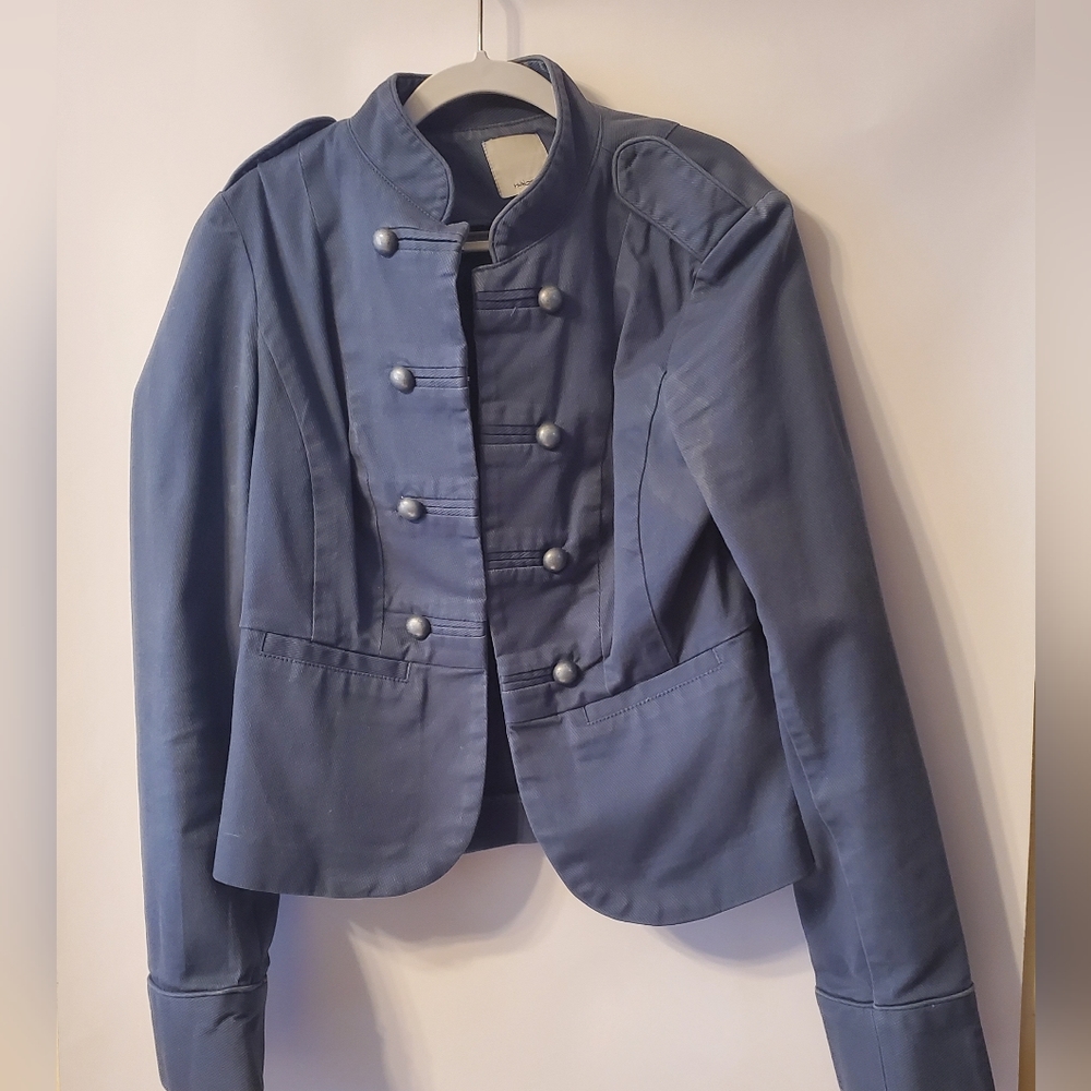 Halogen Blue Military Jacket